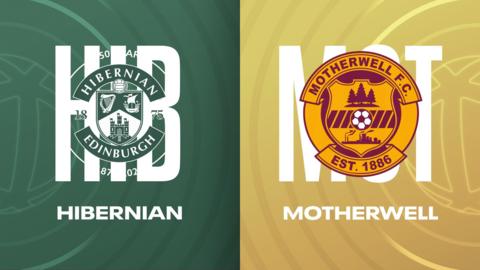 Hibernian and Motherwell badges