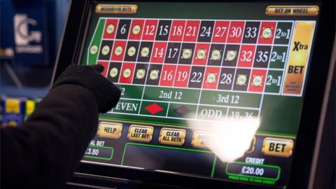 William Hill gambling machine