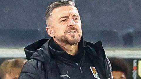 Northampton Town head coach Jon Brady