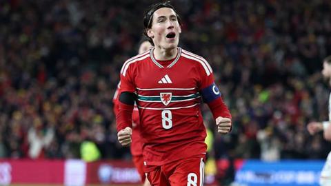 Harry Wilson celebrates 