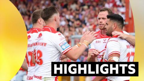 Hull KR celebrate against Castleford