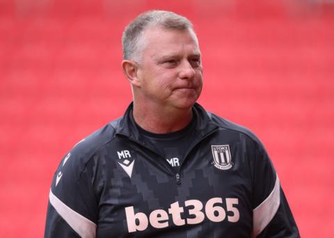 Mark Robins Stoke City manager 