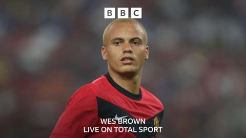 Wes Brown in action during his time with Manchester United