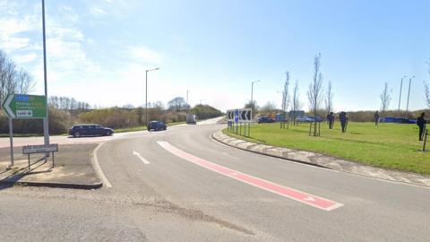 Flanders Field roundabout