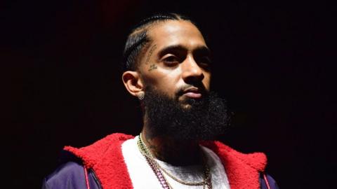 Rapper Nipsey Hussle