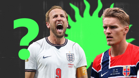 Harry Kane and Martin Odegaard