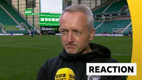 Hearts head coach Neil Critchley