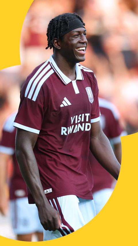 Brian Madjo of Aston Villa