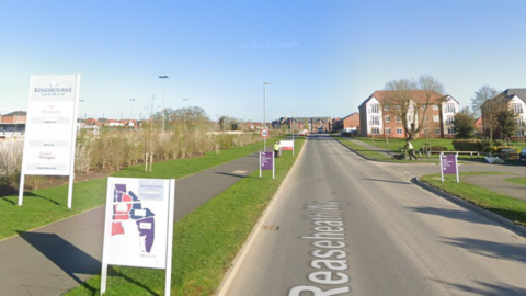 View of Kingsbourne housing estate