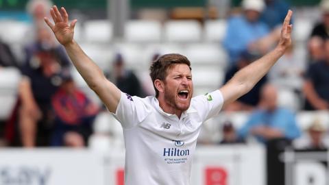 Hampshire spinner Liam Dawson