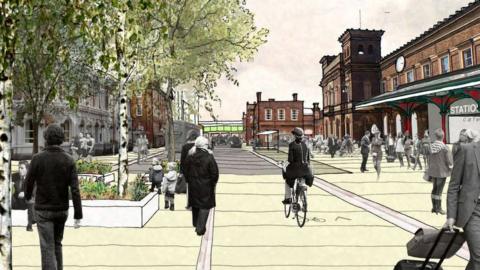 Chester City Gateway artist's impression