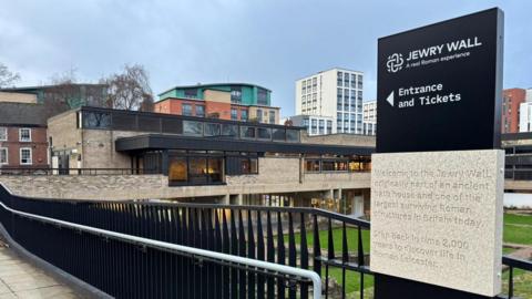 The exterior of Leicester's new Jewry Wall 