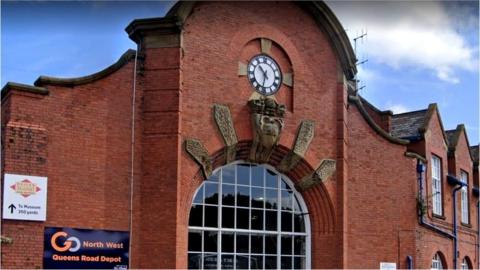 Queens Road bus depot