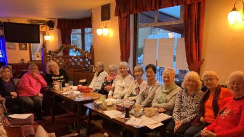 Dementia support group meeting in Southend, Essex