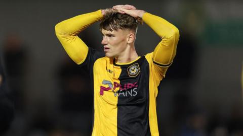 Kai Whitmore of Newport County