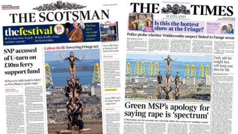 Scotland's papers: 11 August