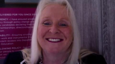 Julie Edge, candidate for Onchan