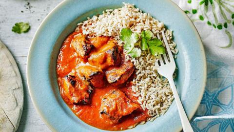 Low-fat chicken tikka masala