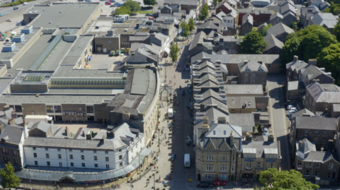 Buxton town centre that is line for a £100M make-over