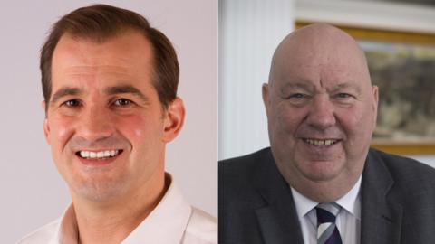 Northern Powerhouse minister Jake Berry MP and Joe Anderson