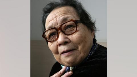 Chinese AIDS campaigner Doctor Gao Yaojie in Shanghai, on 30 November 2006