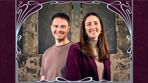 Promotional image of Here for the Histoy podcasy