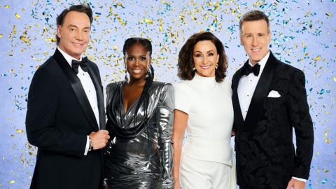 The Strictly Come Dancing judges