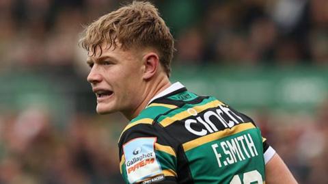 Northampton Saints' Fin Smith