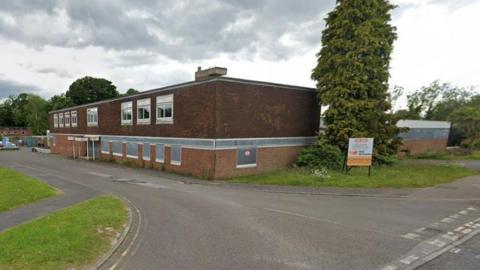 An exterior view of the former fire station in Horsham.