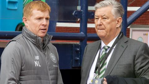 Neil Lennon & Peter Lawwell