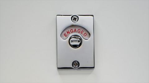 toilet engaged sign