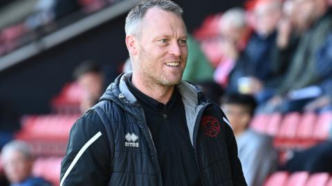 Michael Flynn has won 20 of his 48 games in charge as Walsall boss