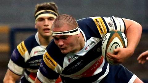 Charlie Capps playing for Yorkshire Carnegie