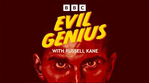 Red and yellow programme picture of Evil Genius