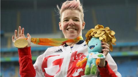 Jo Butterfield is a summer Paralympic champion from 2016