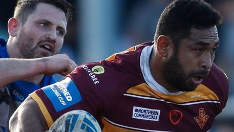 Sebastine Ikahihifo muscled his way over for the third of Huddersfield's five tries at Craven Park