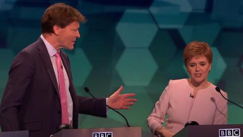 The SNP leader cashes with the Brexit Party's Richard Tice over whether an EU exit deal is achievable.