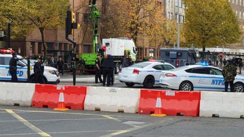 Newport Road closed for filming