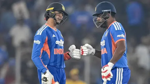 Abhishek Sharma and Sanju Samson