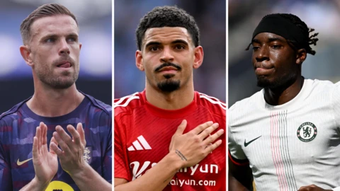 Jordan Henderson, Morgan Gibbs-White & Noni Madueke