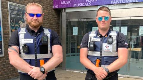 Two safer streets wardens are standing in Swindon