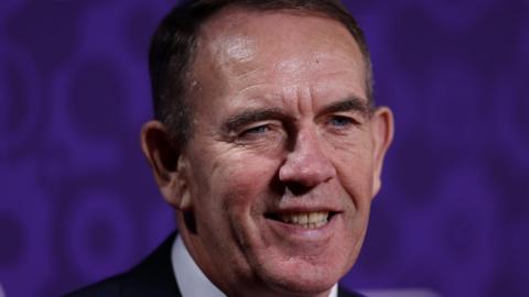 Northern Ireland boss Kenny Shiels during the Euro 2022 draw in Manchester on Thursday