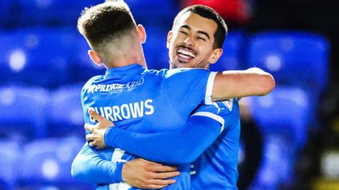 Ryan de Havilland's late goal capped Peterborough's impressive win