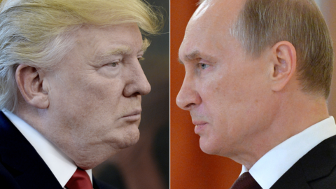 US President Donald Trump and Russian President Vladimir Putin