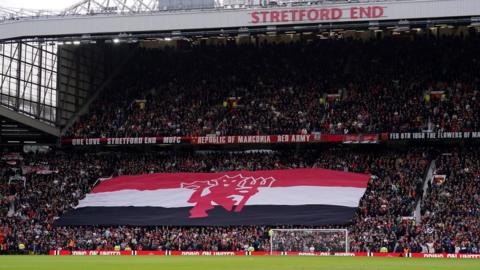 Streford End at the Manchester United v Liverpool game