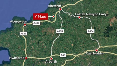 Map ardal steddfod