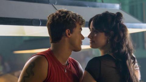 Matthew Broome and Asha Banks as Nick and Noah 