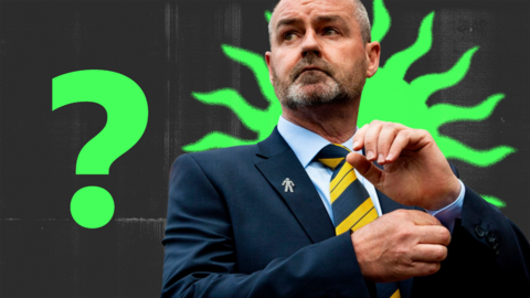 Scotland head coach Steve Clarke