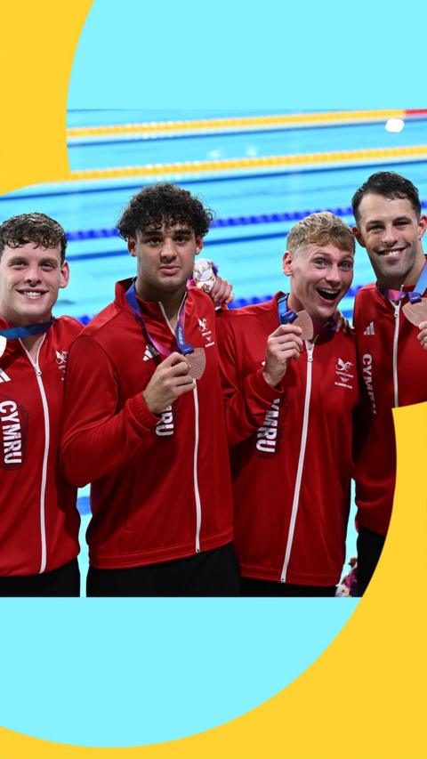 Matt Richards, Tyler Melbourne-Smith, Kieran Bird and Dan Jones
