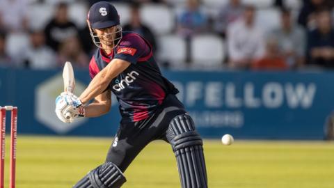 Chris Lynn of Northamptonshire Steelbacks